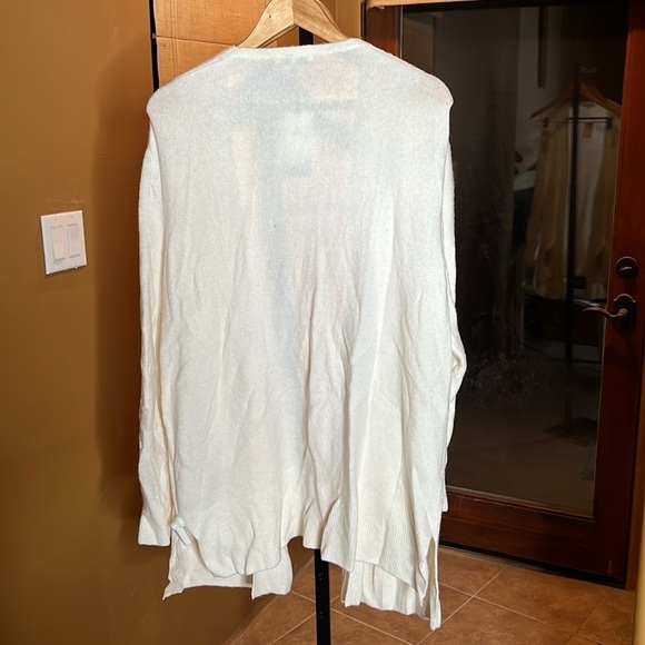 Madewell Harbor Cardigan Alpaca Wool Blend Sweater Antique Cream Size XXL NWT - Picture 9 of 9